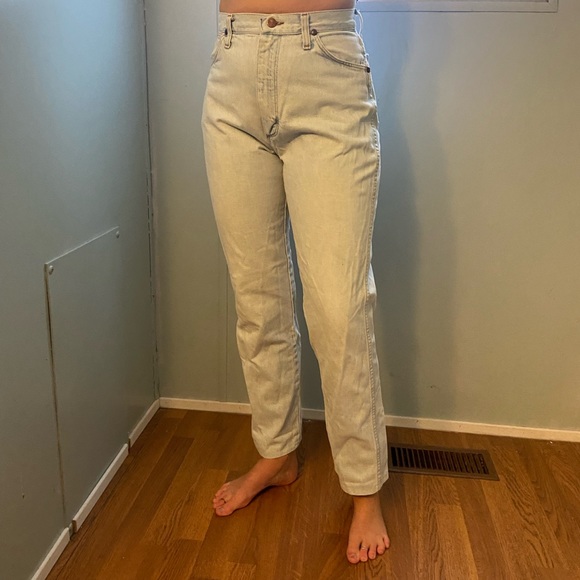 Vintage light-wash Wrangler Jeans - Picture 2 of 3